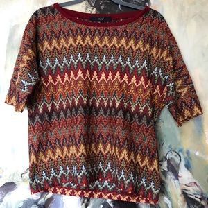 Multicolored Blouse Forever 21 XXI